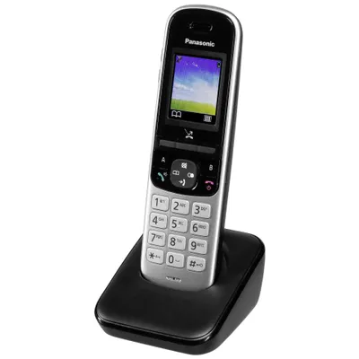 Obrázek produktu pro Panasonic KX-TGH710, DECT telefon, Bezdrátové sluchátko, Hlasitý odposlech, 200 pol., Identifikace volajícího, Černá