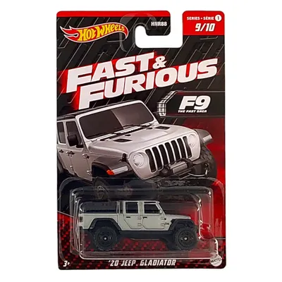 Produktbild von Mattel HNR88; HNR99 - Hot Wheels Fast & Furious 20 Jeep Gladiator