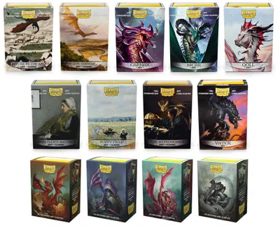 Produktbild von 100 Dragon Shield ART Card Sleeves / Hüllen