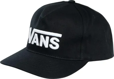 Produktbild von Vans Drop V Logo Cap, Schwarz One Size