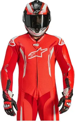 Imagen del producto de Traje de cuero Alpinestars GP Tech V5, color rojo, talla 54, para hombre