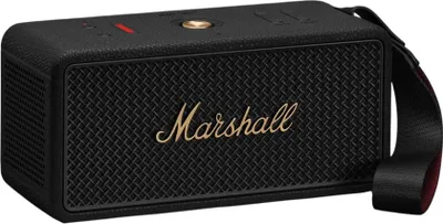Produktbild von Marshall MIDDLETON II Tragbarer Stereo-Lautsprecher Schwarz, Messing 40 W