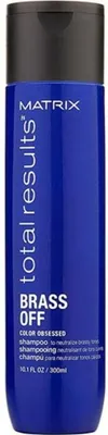 Produktbild von Matrix Total Results Brass Off, 300 ml, Shampoo, Professionell, Frauen, Gefärbtes Haar, Blond