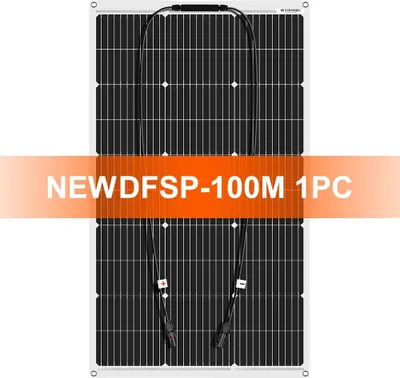 Zdjęcie produktu dla Elastyczny panel słoneczny, wysoka wydajność, wodoodporna konstrukcja, 100W