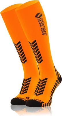 Produktbild von Sesto Senso Sportliche Kniestrümpfe Unisex Hohe Atmungsaktive Sportsocken Orange 43-47