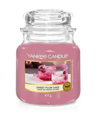 Image de Yankee Candle Sweet Plum Sake Medium Jar 411G