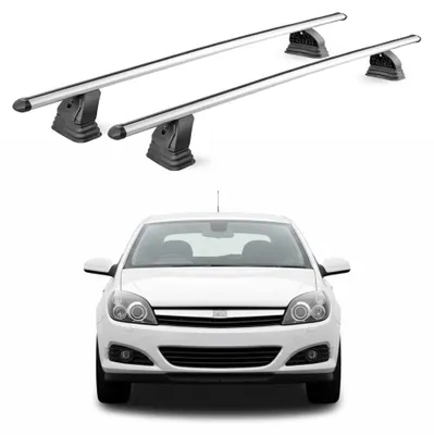 Produktbild von Alu Dachträger für Opel Astra H Schrägheck Kombi Limo 2004-2009 2tlg Silber