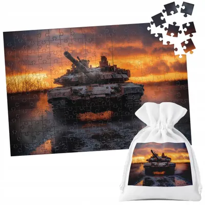 Image de Puzzle Tradycyjne - Czołg Wojsko Armia - 252El