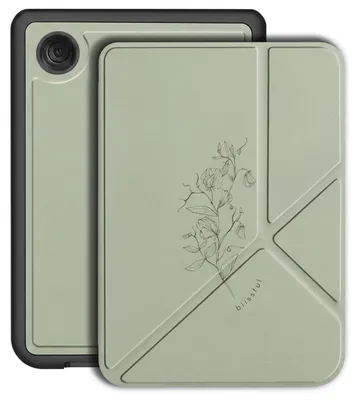 Productafbeelding van imoshion Design Vouwbare Bookcase voor de Kobo Clara Colour / BW - Floral Green