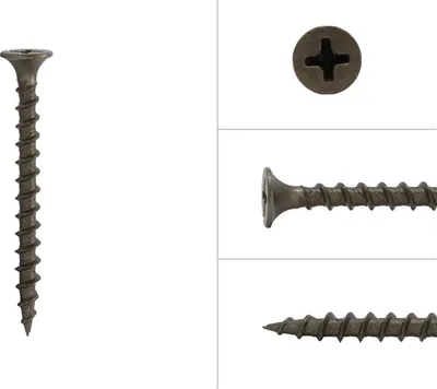 Obrázok produktu pre Skrutky do sadrokartónu s hrubým závitom 3,9 x 45 mm - 1000 kusov