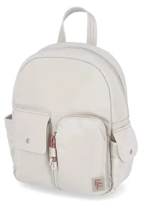 Imagen del producto de Mochila para mujer Fräulein Frida, color beige, material sintético. Talla: Talla única