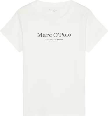 Produktbild von Marc O´Polo Damen T-Shirt Mix & Match Baumwolle - Weiss - Größe M