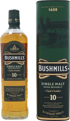 Produktbild von Bushmills 10YO 40% 0,7l (tuba)