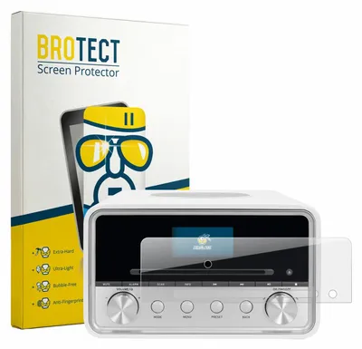 Produktbild von BROTECT Schutzglas für TechniSat Digitradio 586 9H kratzfest klar