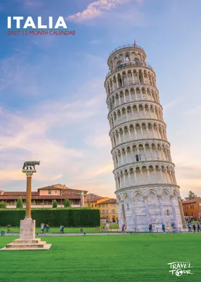Image de Calendrier de voyage A3 pour l'Italie, année 2027