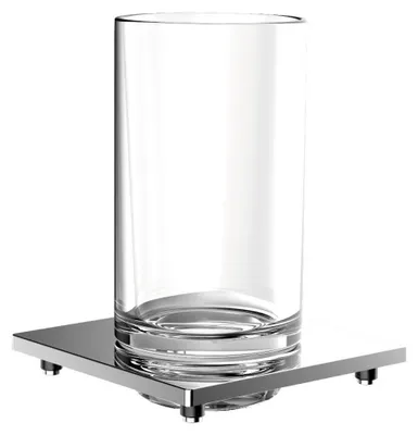 Immagine prodotto di Porte-verre de liaison emco pour garde-corps, verre cristal clair, chromé, 182000102, 182000102