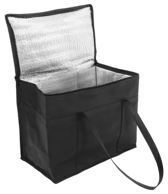 Aufbewahrungstasche für Brennstoffpellets, 41x33x23 cm, schwarz, isoliert