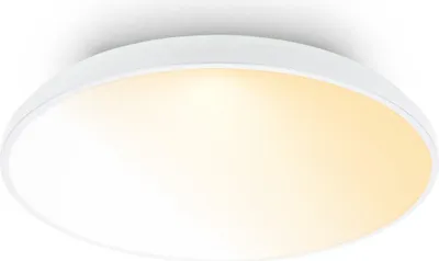 Obrázek produktu pro LED stropní svítidlo, stmívatelné, s dálkovým ovládáním, CCT, dekorativní rámeček, 48 cm, bílé