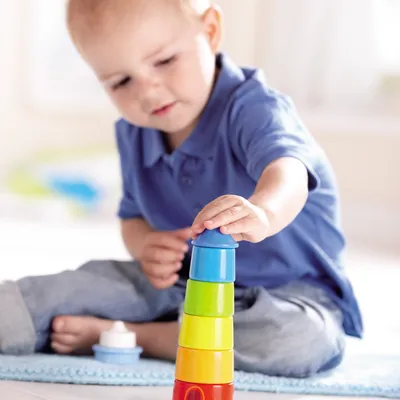 Produktbild von HABA Stapelspiel, Leuchtturm