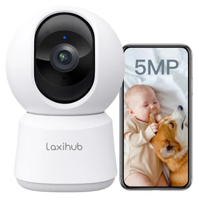 Zdjęcie produktu dla Kamera Hondencamera o rozdzielczości 5 MP z funkcją wykrywania ruchu i automatycznego śledzenia