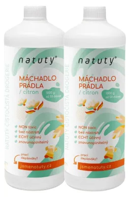 Immagine prodotto di Detersivo per bucato Natuty con profumo di limone, 1 litro, confezione  da 2 pezzi
