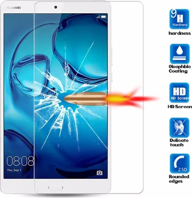 Produktbild von Displayschutz für Huawei MediaPad M3 Lite 8.0 Zubehör Schutzglas 9H Schutz Glas blasenfrei