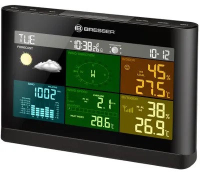 Obrázek produktu pro Bresser - 14114 - dodatečná/náhradní základnová stanice pro meteorologickou stanici 7002550 Comfort