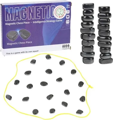 Zdjęcie produktu dla Magnetic Stones Szachy Strategiczna gra planszowa z magnesami
