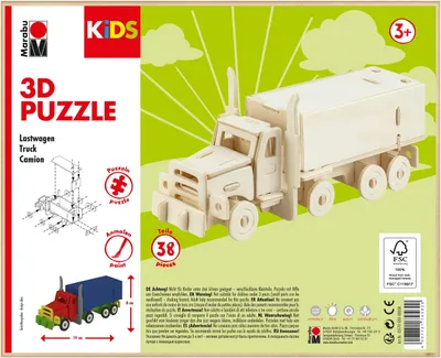 Image de KiDS 3D Puzzle - Camion
