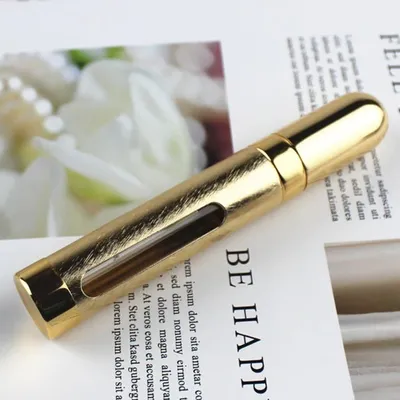 Produktbild von Glazy Parfümflasche Golden – Praktisch und Stilvoll für unterwegs KP8194