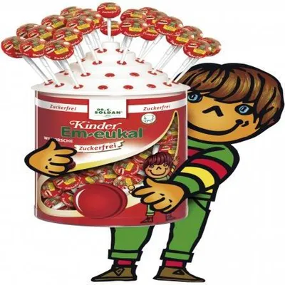 Produktbild von Em-Eukal Kinder Lolly zuckerfrei 10 g