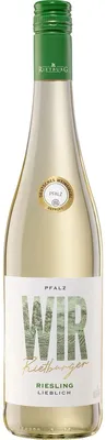 Produktbild von Wir Rietburger Weißwein Riesling QbA lieblich 0,75l