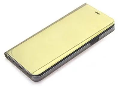 Image de Housse transparente avec support pour Samsung S9+ - Or