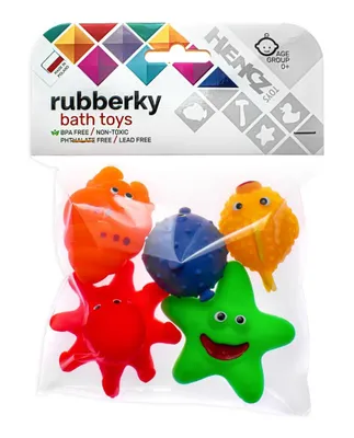 Produktbild von Mom's Care Badespielzeug Meeresleben - 5 Stück bunte Tiere