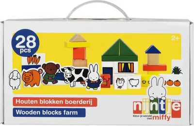 Zdjęcie produktu dla Miffy 33410, 2 lat(a), 28 szt., Sklejka