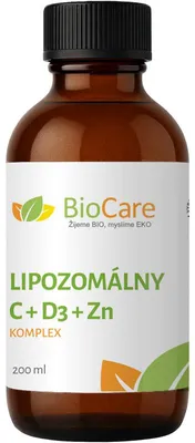 Immagine prodotto di Vitamina C + zinco + vitamina D3 liposomiale - 200 ml