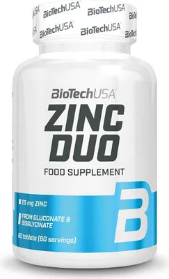 Produktbild von BioTech Zinc Duo 60 Tabletten