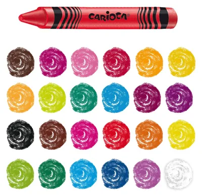 Immagine prodotto di Carioca Wax 24 pz