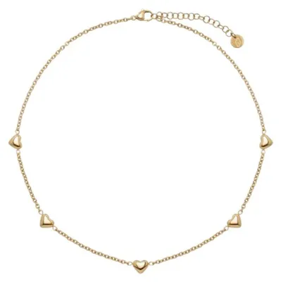 Immagine prodotto di Collana con cuore placcata in oro da donna Icones LJ3194