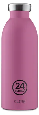 Immagine prodotto di 24Bottles Borraccia in acciaio inox Mauve 0,5 l, a prova di perdite, per bevande calde e fredde