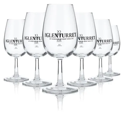 Produktbild von 6x Glenturret Whiskey Glas 0,215l Tastingglas Schwenker Nosingglas Kelch Whiskey