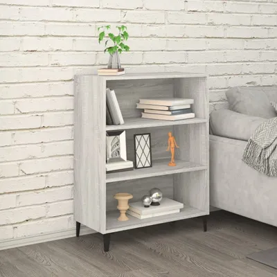 Productafbeelding van vidaXL Dressoir, grijs Sonoma, 69,5 x 32,5 x 90 cm, houtvezel