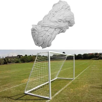 Productafbeelding van BuyWeek Voetbaldoelnet, vervangend voetbaldoelnet, robuust sportdoel net voor training en wedstrijden, van