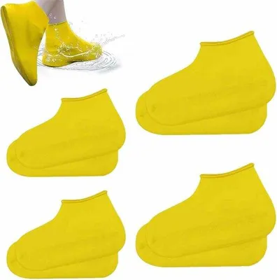 Productafbeelding van Waterdichte rubberen schoenen - Herbruikbare, antislip schoenen. Ideaal voor regenachtige dagen, afgelegen stranden en vuile straten