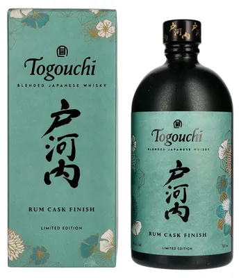 Produktbild von Togouchi Japanese Blended Whisky Rum Cask Finish 43% Vol. 0,7l in Geschenkbox