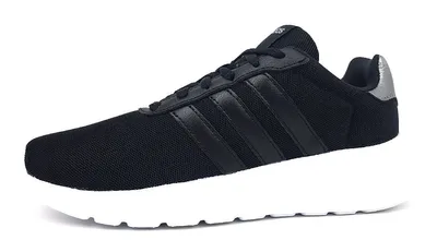 Produktbild von ADIDAS Lite Racer 3.0 Damen Laufschuhe schwarz/weiß - Größe: UK 4,5