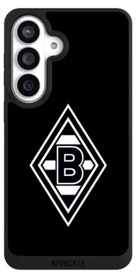 Produktbild von NIVOCASE Handyhülle für Samsung Galaxy S26+  Hülle NIVOpure Case Schwarz Borussia Mönchengladbach Gladbach Wappen