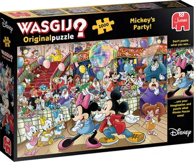 Produktbild von Jumbo Disney Puzzle Mickey Mouse 1000 Teile - Wasgij Original Puzzle