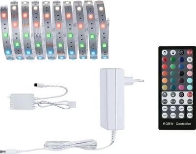 Immagine prodotto di Set base 3m MaxLED 250 rivestito RGBW 20W incl. cavo di collegamento + telecomando