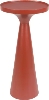 Produktbild von Zuiver Flos Beistelltisch Rund 28 cm Rot